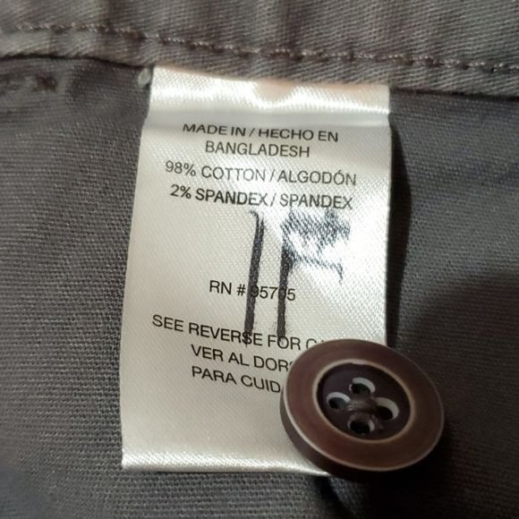 IRON CO 32 GREY CARGO SHORTS - Picture 4 of 4